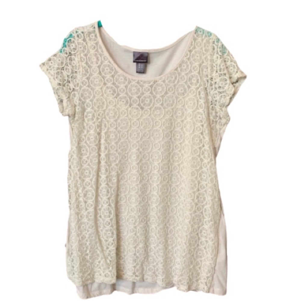 Cream Maternity Top